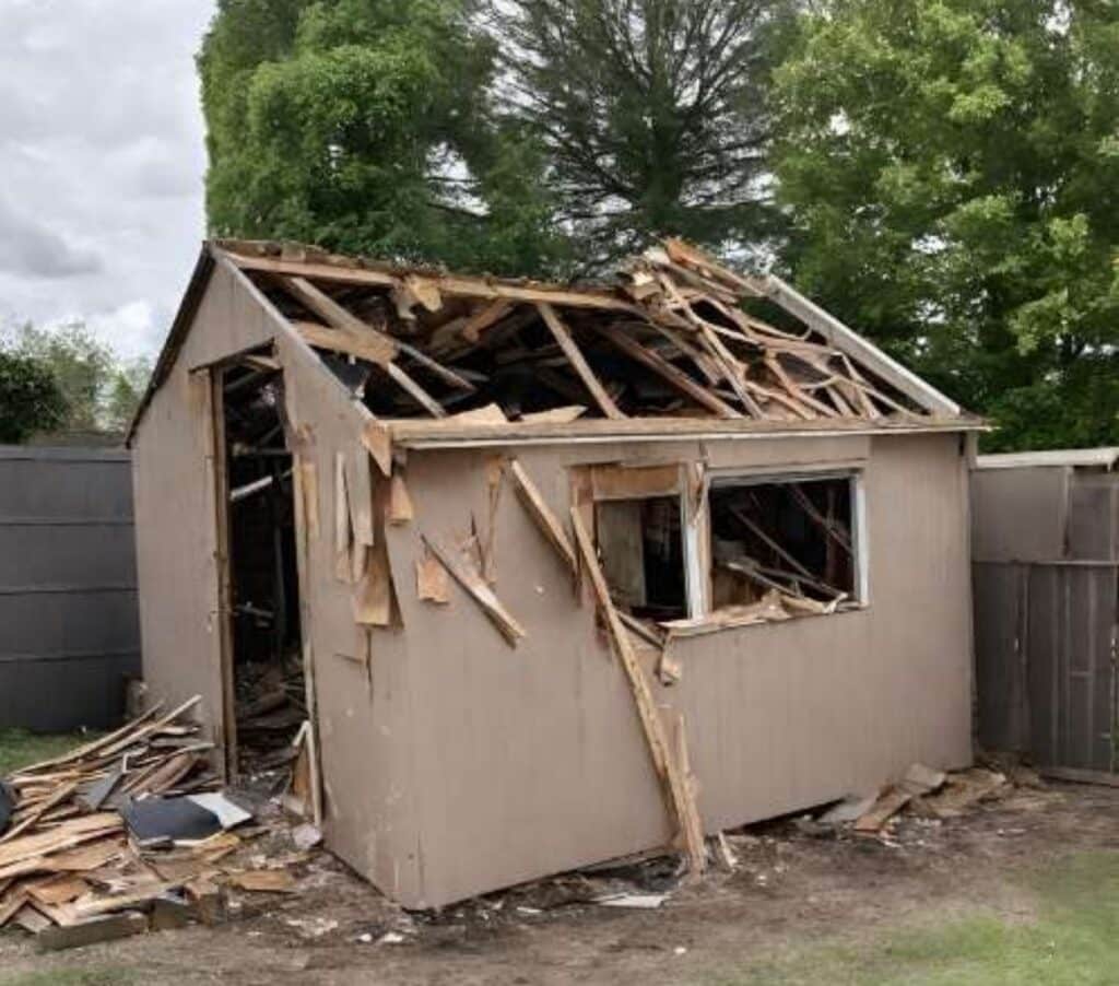 Demolition Services for Shed Removal